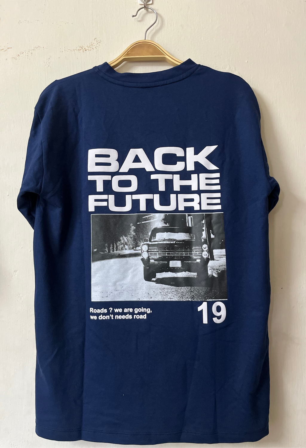 Over sized tees back printed