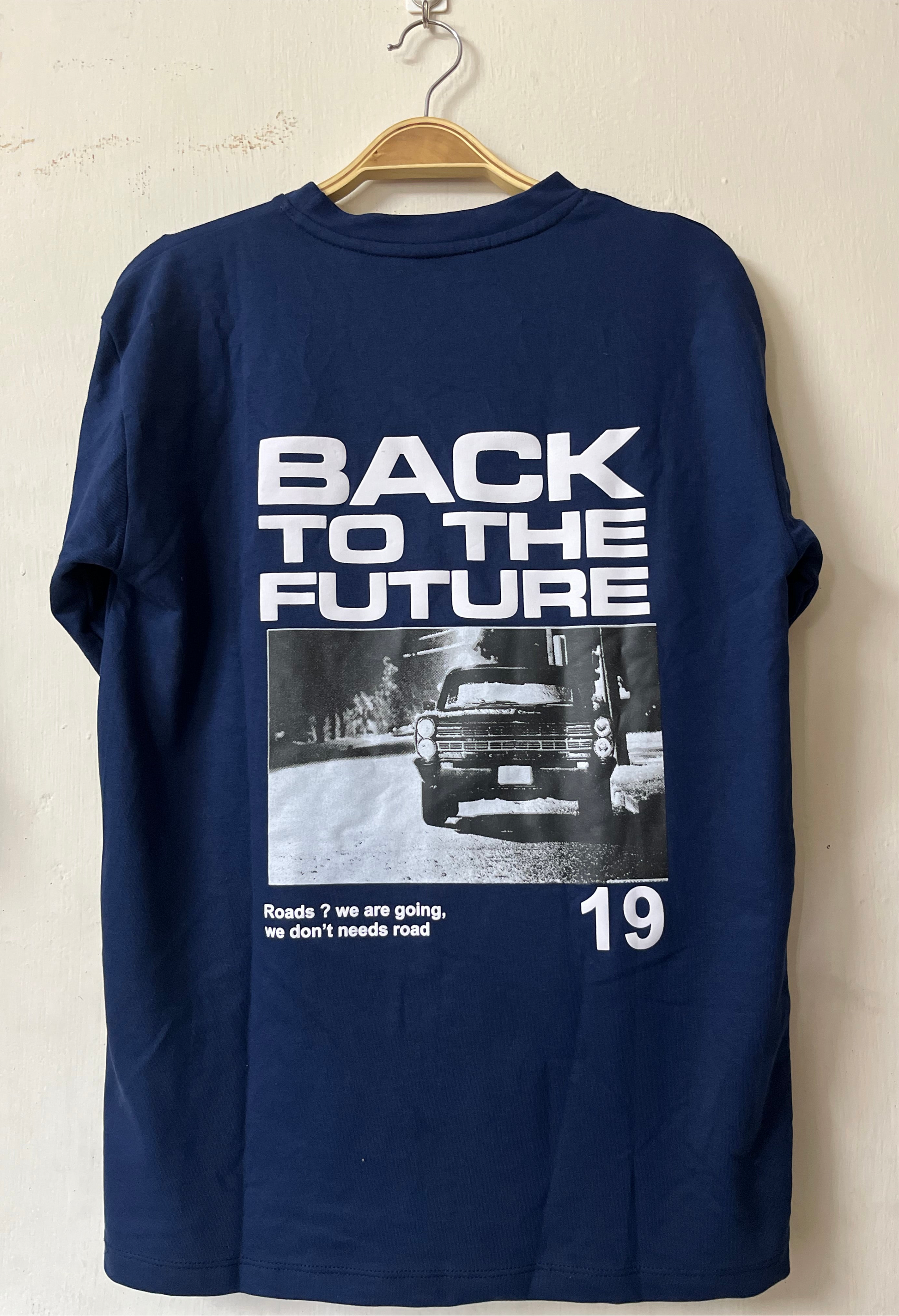 Over sized tees back printed